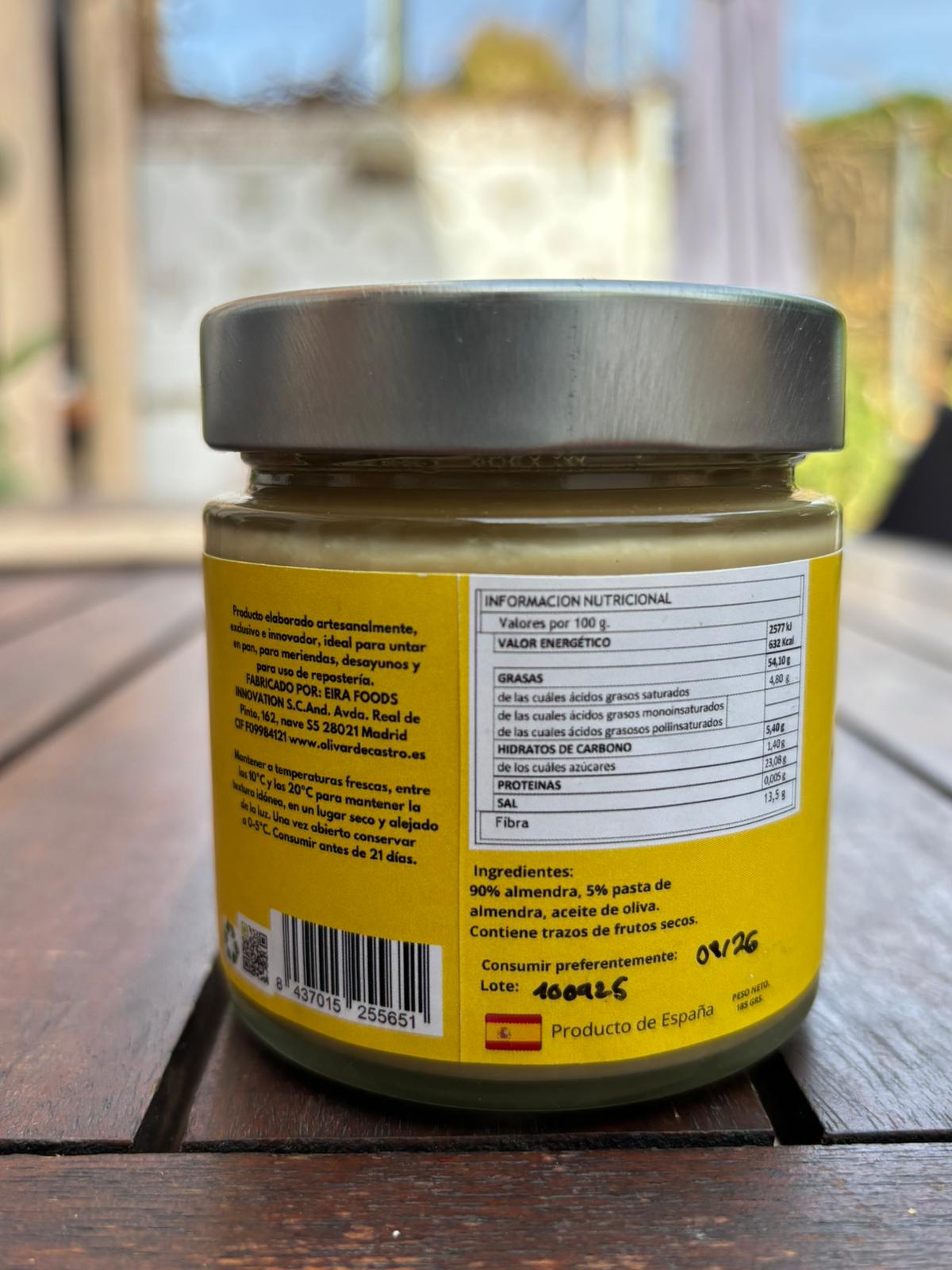 Crema de almendras (200 grs.) | Olivar de Castro