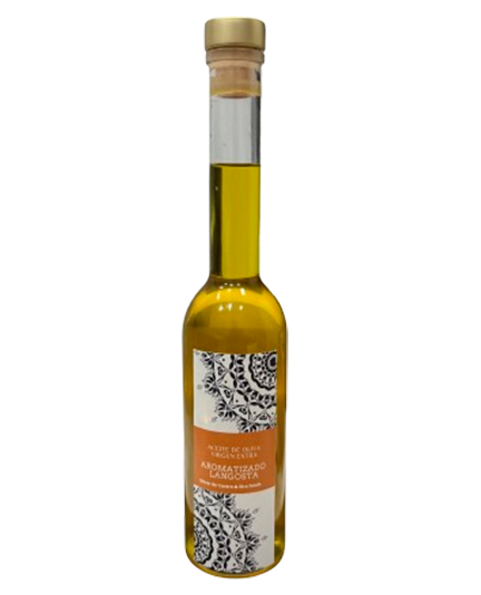 Aceite de oliva virgen extra aromatizado langosta (250 ml) | Olivar de Castro